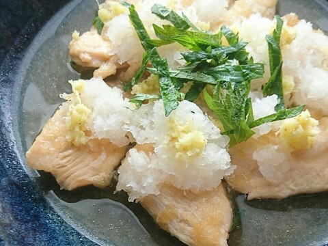 鶏むね肉の大根おろし煮